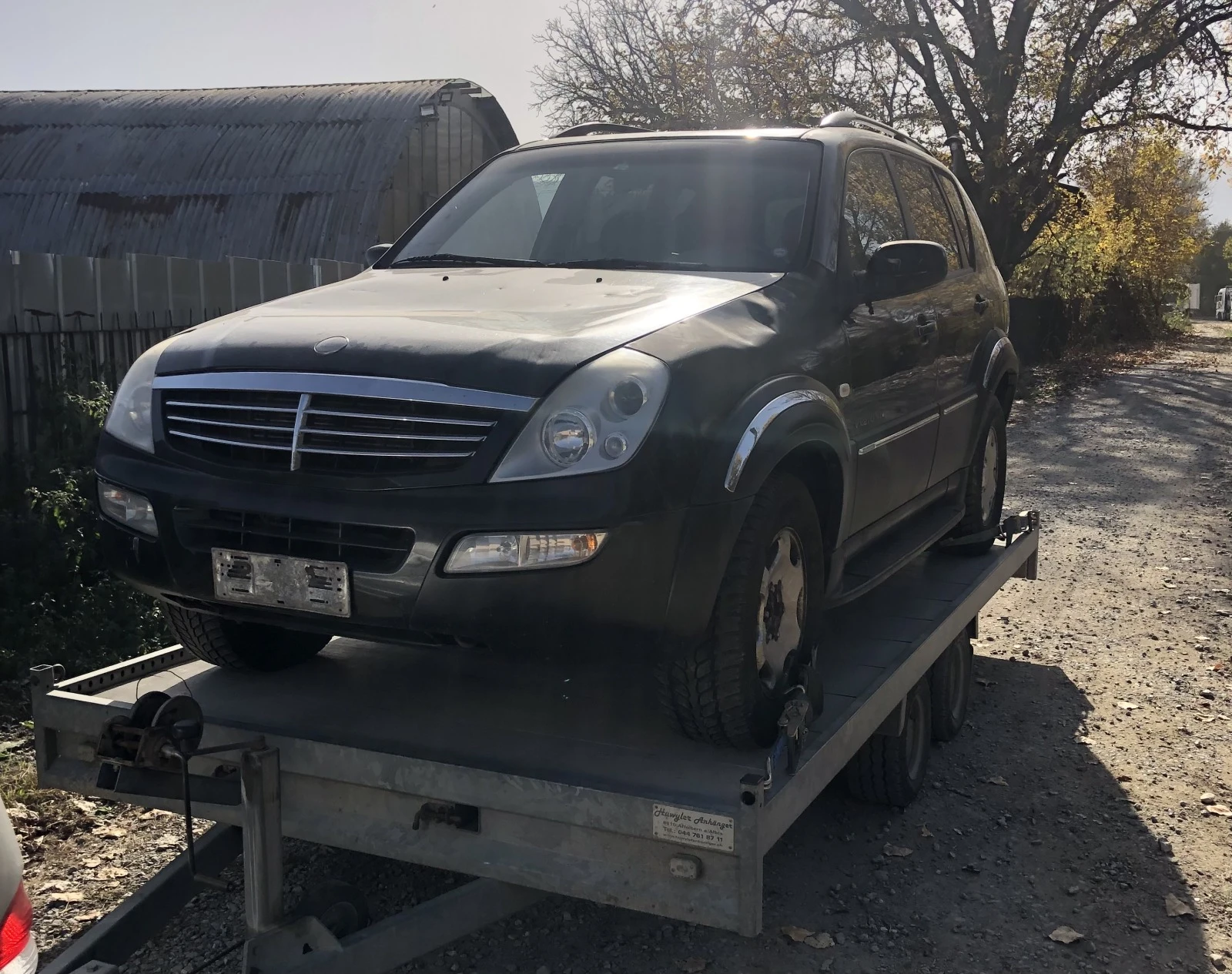 SsangYong Rexton 2.7 xdi 2 бр сив и черен - изображение 2