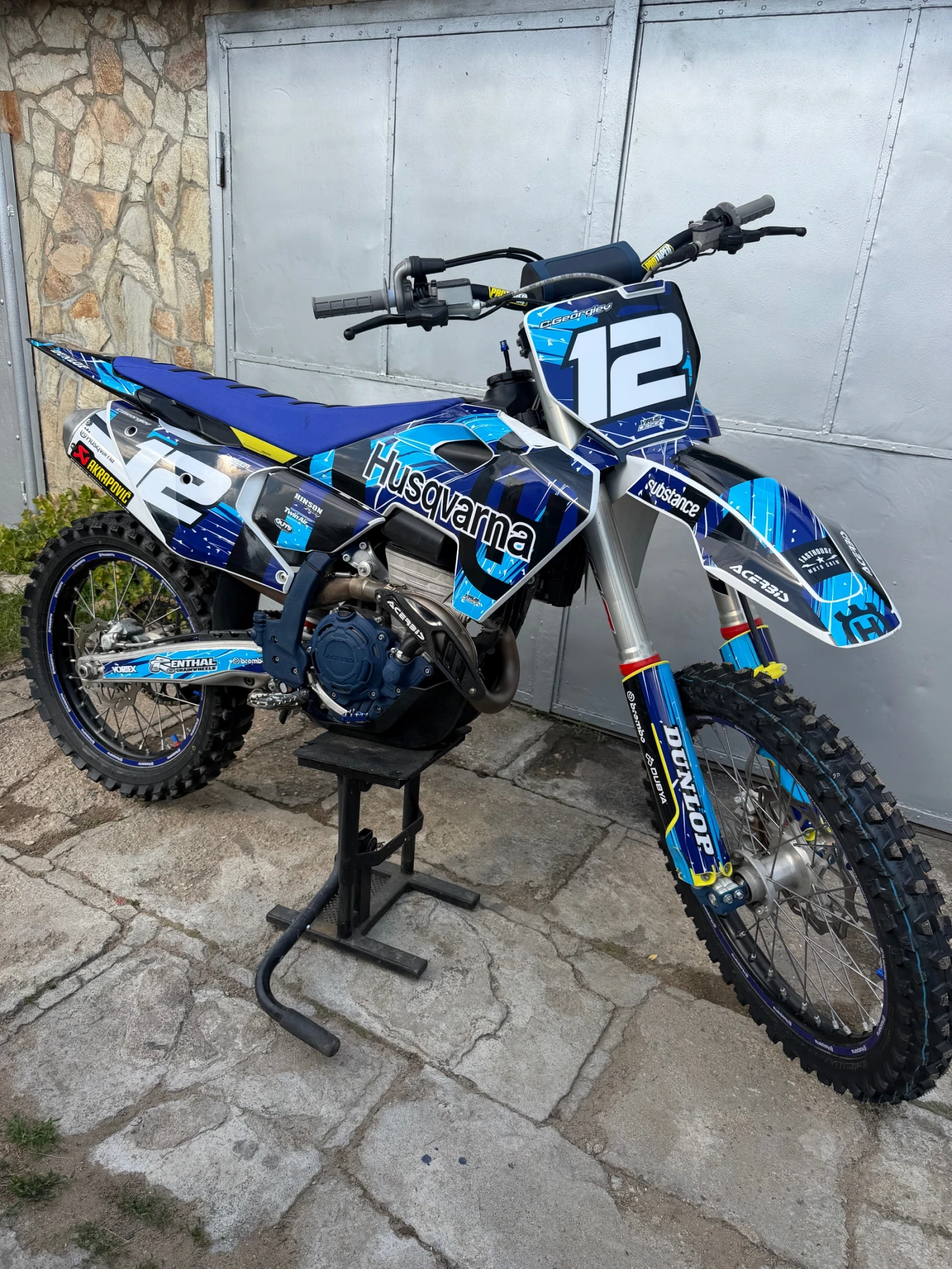 Husqvarna FC 350 СТАРТЕР/РЕЖИМИ/ТРАКШЪН И ЛЪНЧ КОНТРОЛ 