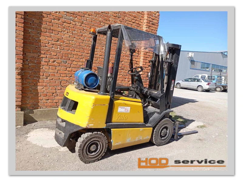 Мотокар Yale, снимка 4 - Индустриална техника - 52646971