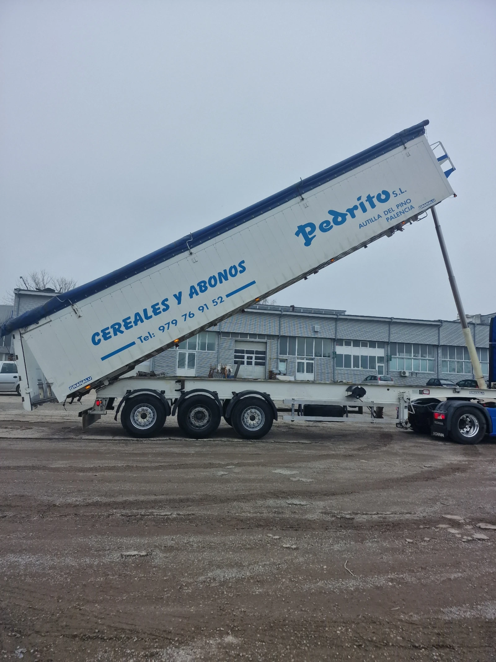 Полуремарке Benalu Granalu , снимка 8 - Ремаркета - 54309912