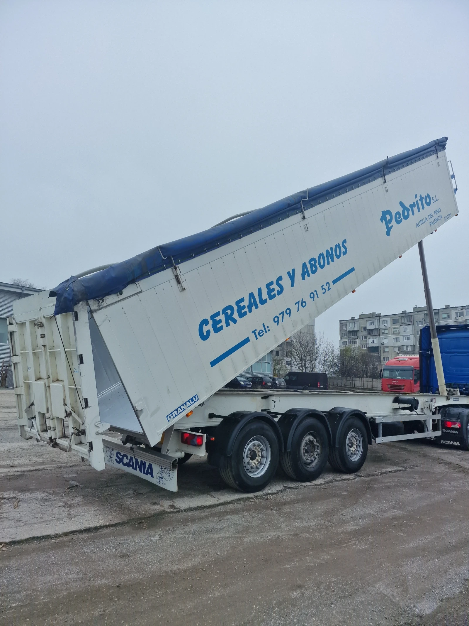 Полуремарке Benalu Granalu , снимка 12 - Ремаркета - 54309912