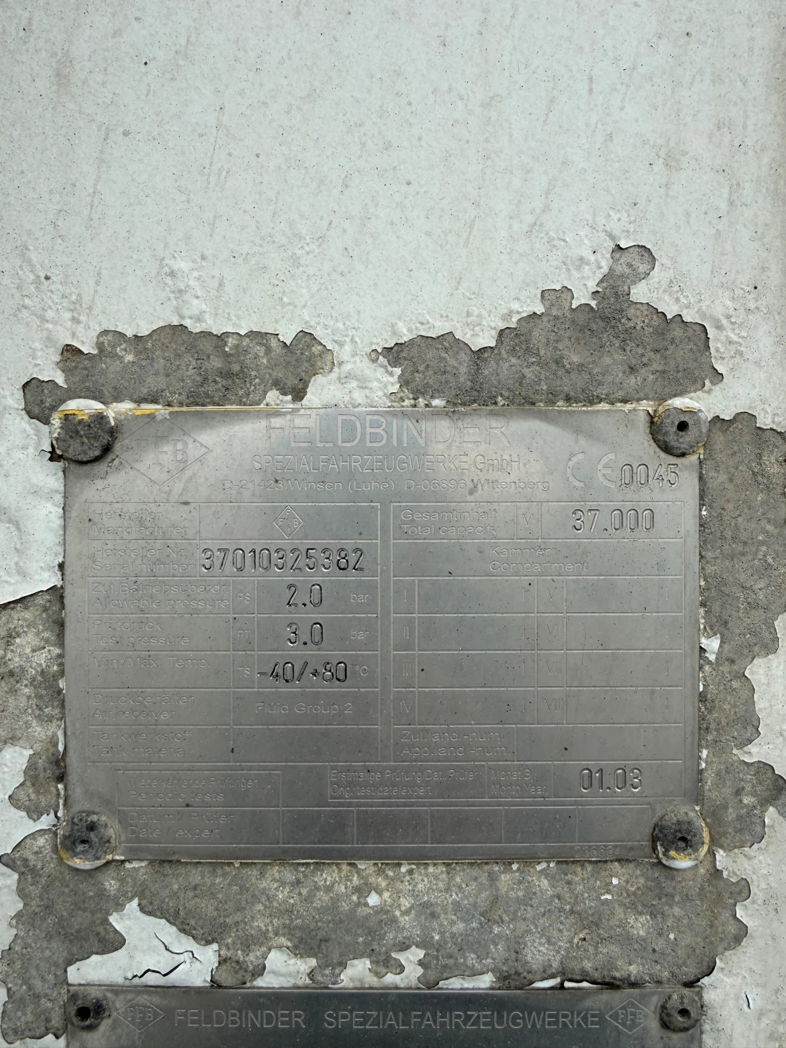 Полуремарке Feldbinder, снимка 4 - Ремаркета - 56461280