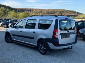 Dacia Logan 1.6i 105кс 7-места ГАЗ-БЕНЗИН КЛИМАТИК , снимка 4