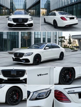 Mercedes-Benz S 63 AMG V8 BITURBO-4 MATIC- ПО ДОГОВАРЯНЕ, снимка 12