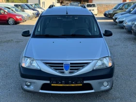 Dacia Logan 1.6i 105кс 7-места ГАЗ-БЕНЗИН КЛИМАТИК  - [3] 