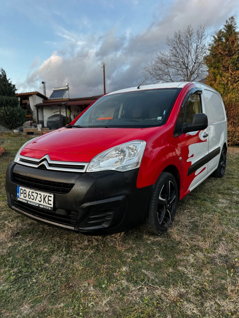 Citroen Berlingo 1.6 HDI Товарен 2+ 1, снимка 2 - Автомобили и джипове - 48145284