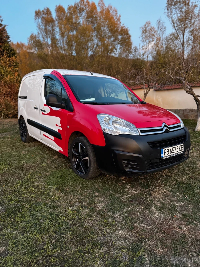 Citroen Berlingo 1.6 HDI Товарен 2+ 1, снимка 1 - Автомобили и джипове - 48145284