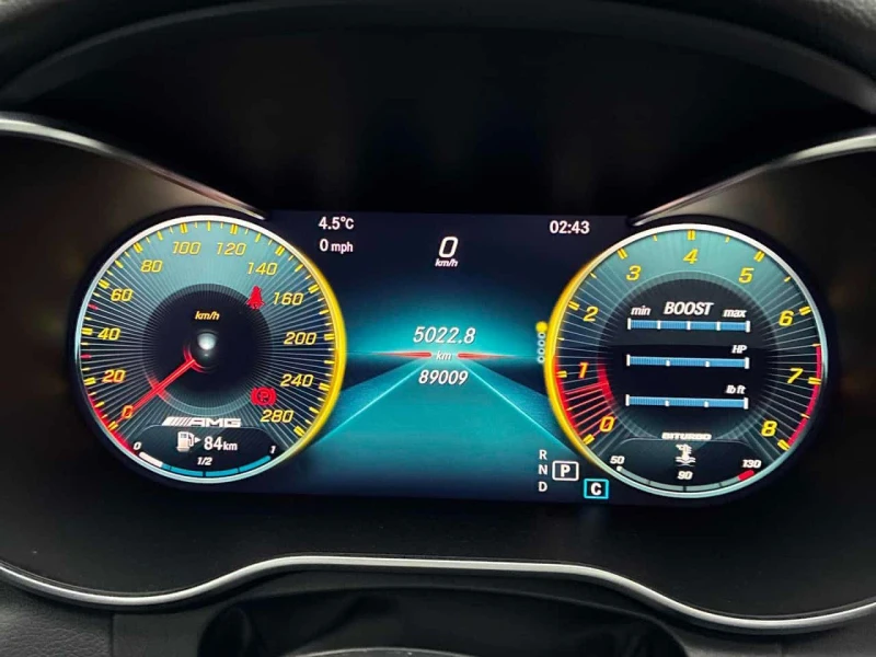 Mercedes-Benz AMG GT C * 43 * CARFAX * ЦЕНА ДО БГ, снимка 8 - Автомобили и джипове - 53583953