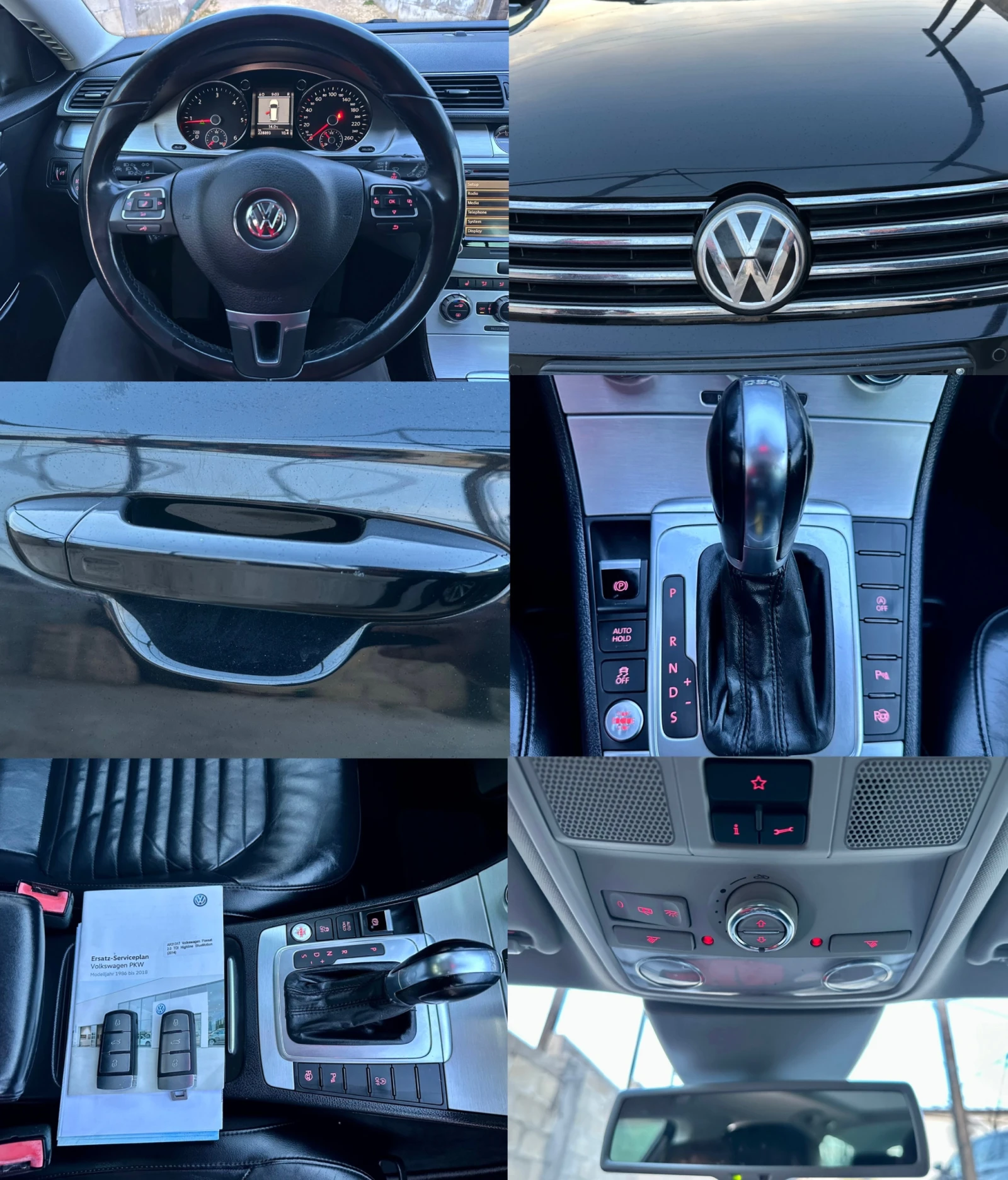 VW Passat 2.0 TDI Highline Автоматик Панорама История , снимка 12 - Автомобили и джипове - 53878206