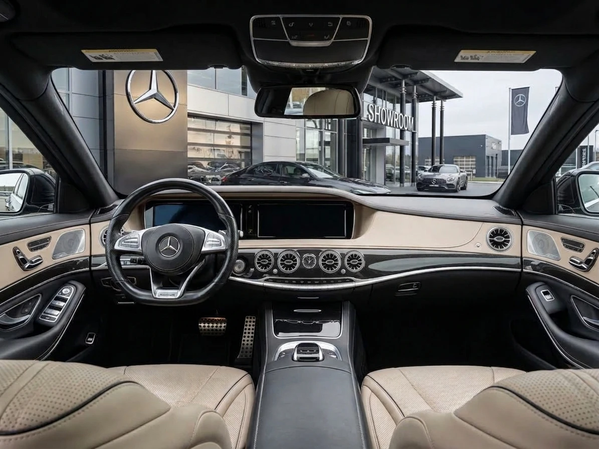 Mercedes-Benz S 63 AMG V8 BITURBO-4 MATIC- ПО ДОГОВАРЯНЕ, снимка 10 - Автомобили и джипове - 56073293
