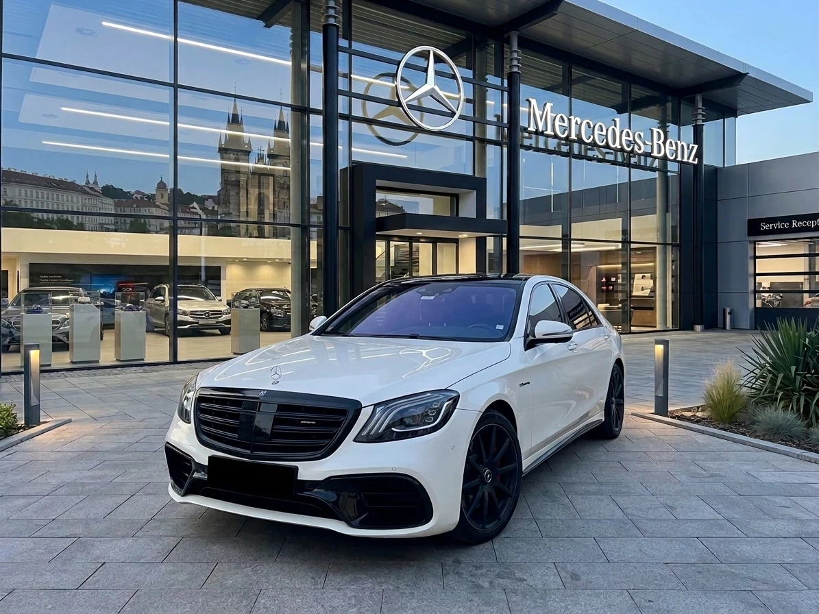 Mercedes-Benz S 63 AMG V8 BITURBO-4 MATIC- ПО ДОГОВАРЯНЕ