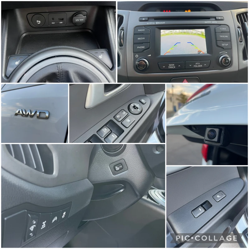 Kia Sportage 2.0 CRDI * 4x4* 184hp* КАТО НОВА* , снимка 16 - Автомобили и джипове - 47543614