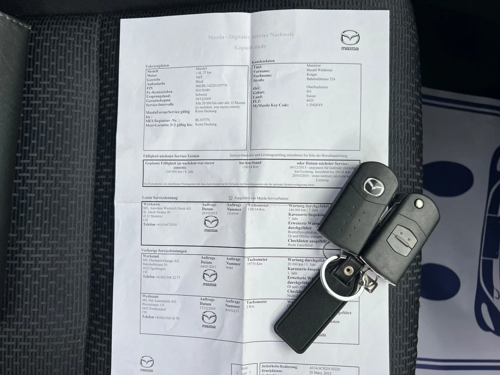 Mazda 3 1.6 Hatchback * ШВЕЙЦАРИЯ* , снимка 17 - Автомобили и джипове - 55448278