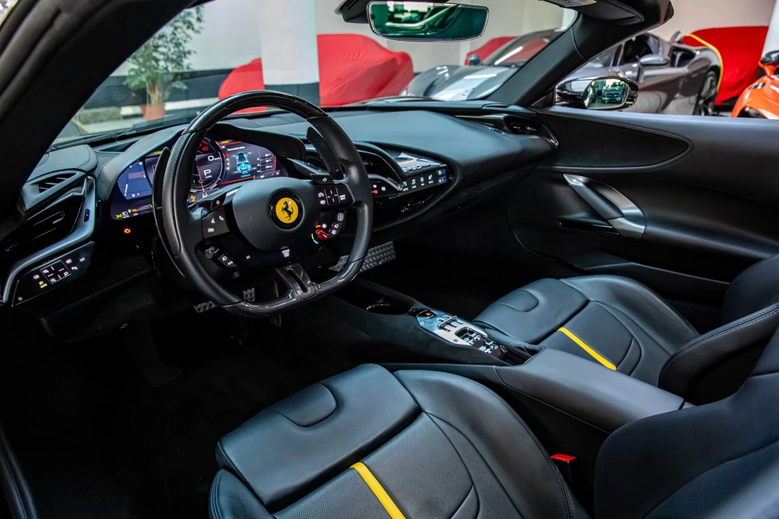 Ferrari SF 90 SPIDER/LIFT/CARBON/ADAS/360/VENT/HUD/ | Mobile.bg � ����������� 8