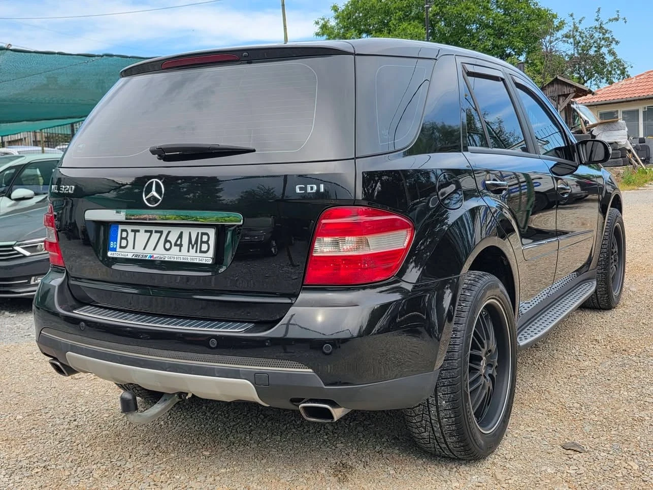 Mercedes-Benz ML 320 320CDI SPORT 224K.C. / АНДРОИД / ШИБЕДАХ / КОЖА, снимка 4 - Автомобили и джипове - 54877530