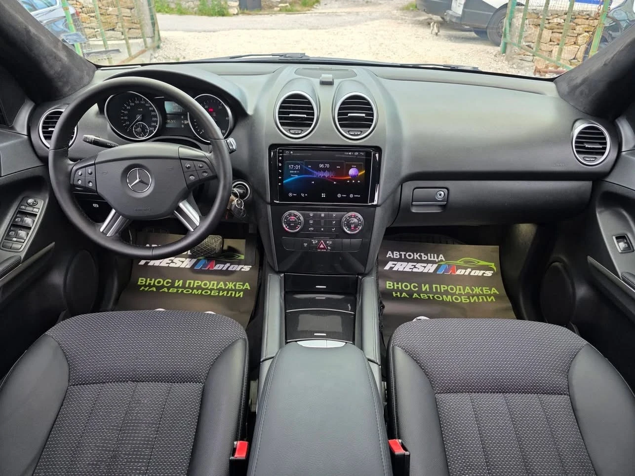 Mercedes-Benz ML 320 320CDI SPORT 224K.C. / АНДРОИД / ШИБЕДАХ / КОЖА, снимка 7 - Автомобили и джипове - 54877530