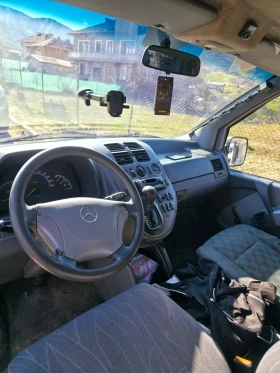 Mercedes-Benz Vito 2.2 CDI (2001 г.)   8+ 1 места , снимка 7 - Бусове и автобуси - 53657129