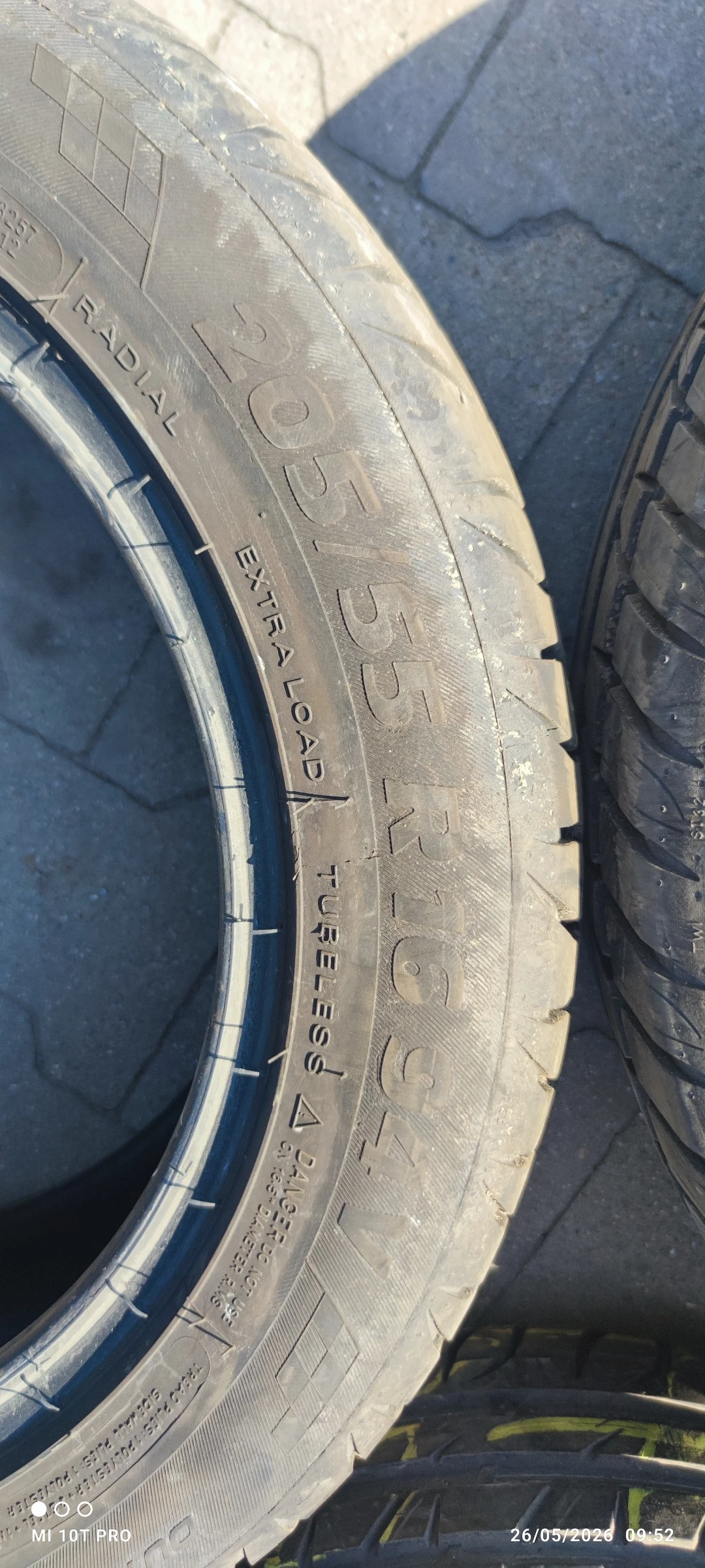Гуми Летни 205/55R16, снимка 2 - Гуми и джанти - 54676686