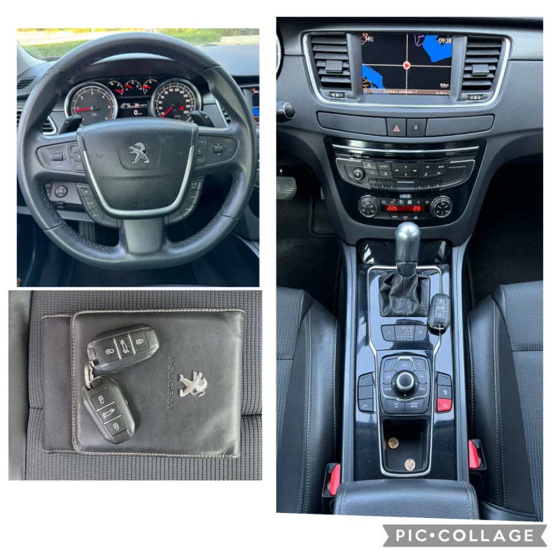 Peugeot 508 Sedan-2.0HDI* Navi* Leder* Automatic* Full option*, снимка 16 - Автомобили и джипове - 47318199