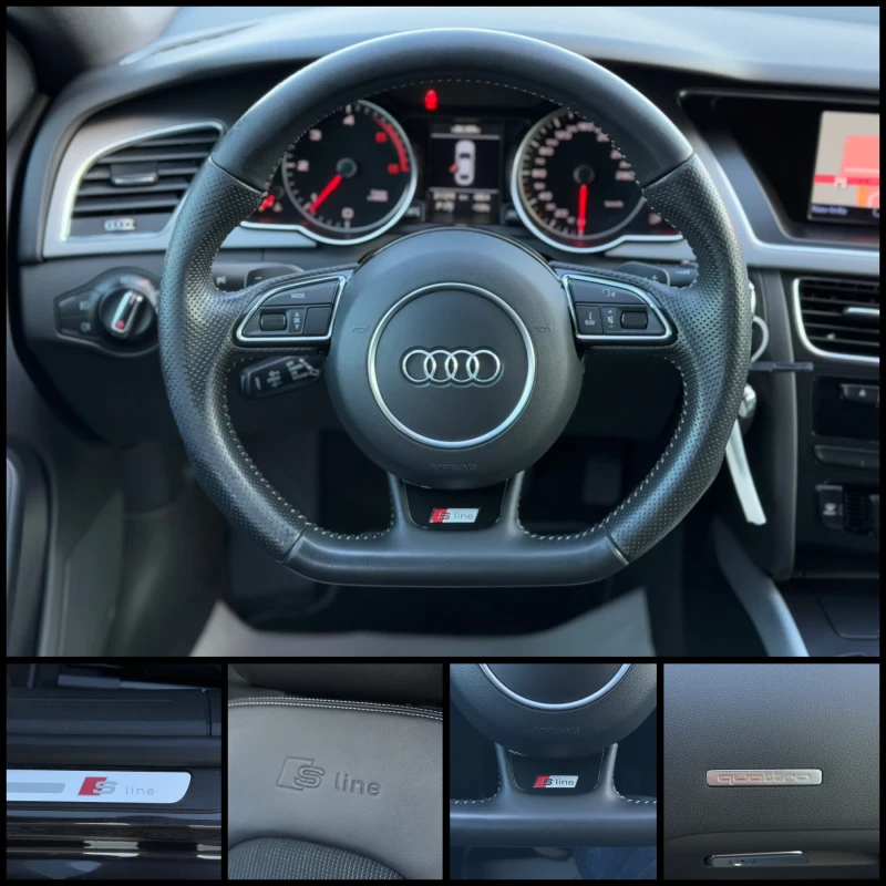 Audi A5 SportBack 2.0TDi 190к.с * 3хS-Line* * Quattro* , снимка 12 - Автомобили и джипове - 48357786