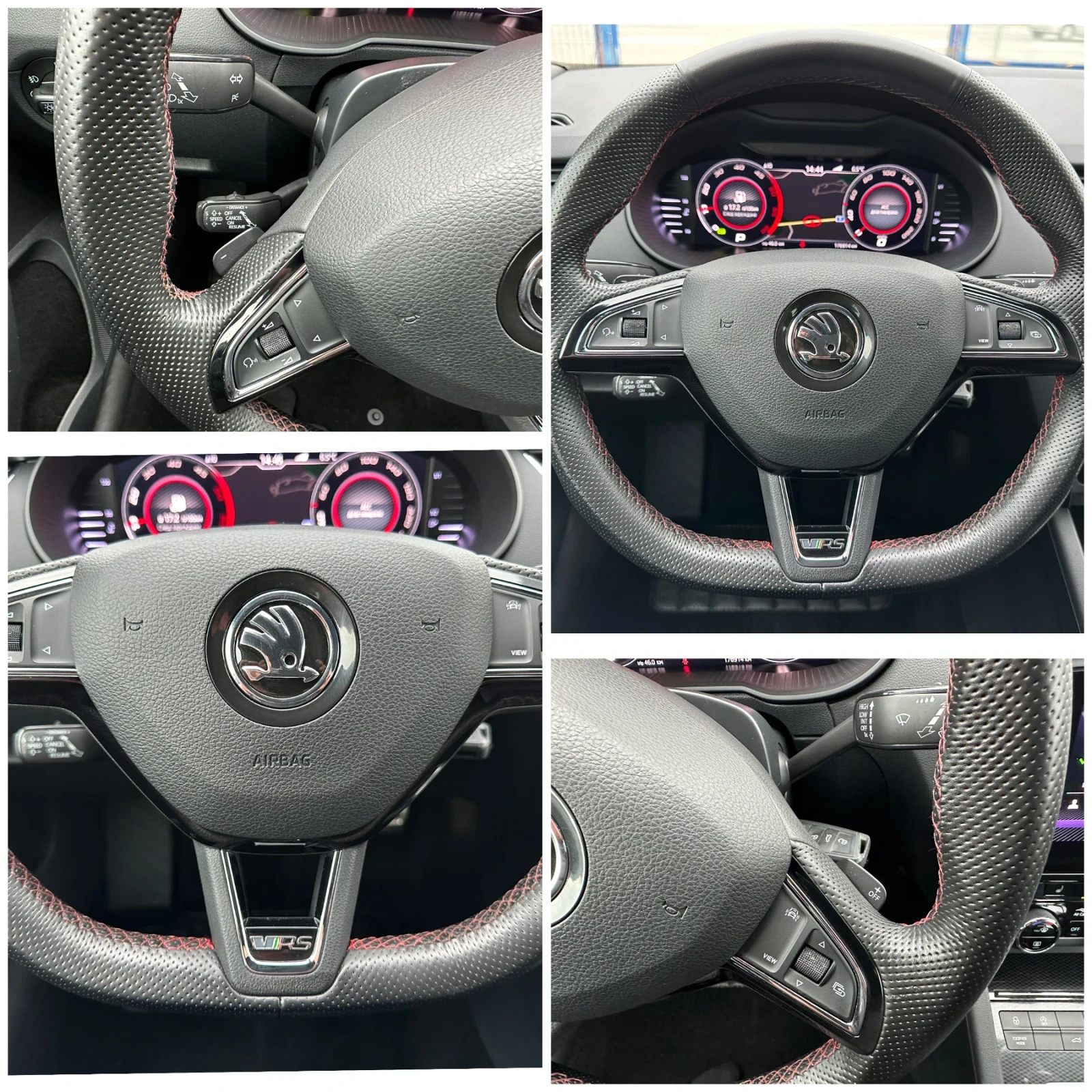 Skoda Octavia VRS 2.0d 4x4 DSG-DIGITAL-DISTRONIC-LANE ASSIST | Mobile.bg   13