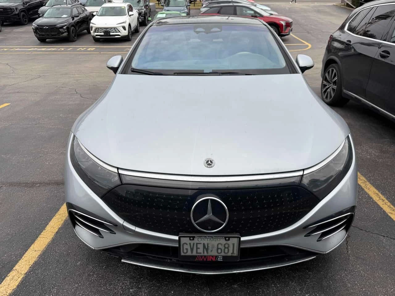 Mercedes-Benz EQS 580 * МАСАЖИ* ДИСТРОНИК* 360 КАМЕРА* , снимка 2 - Автомобили и джипове - 54152004