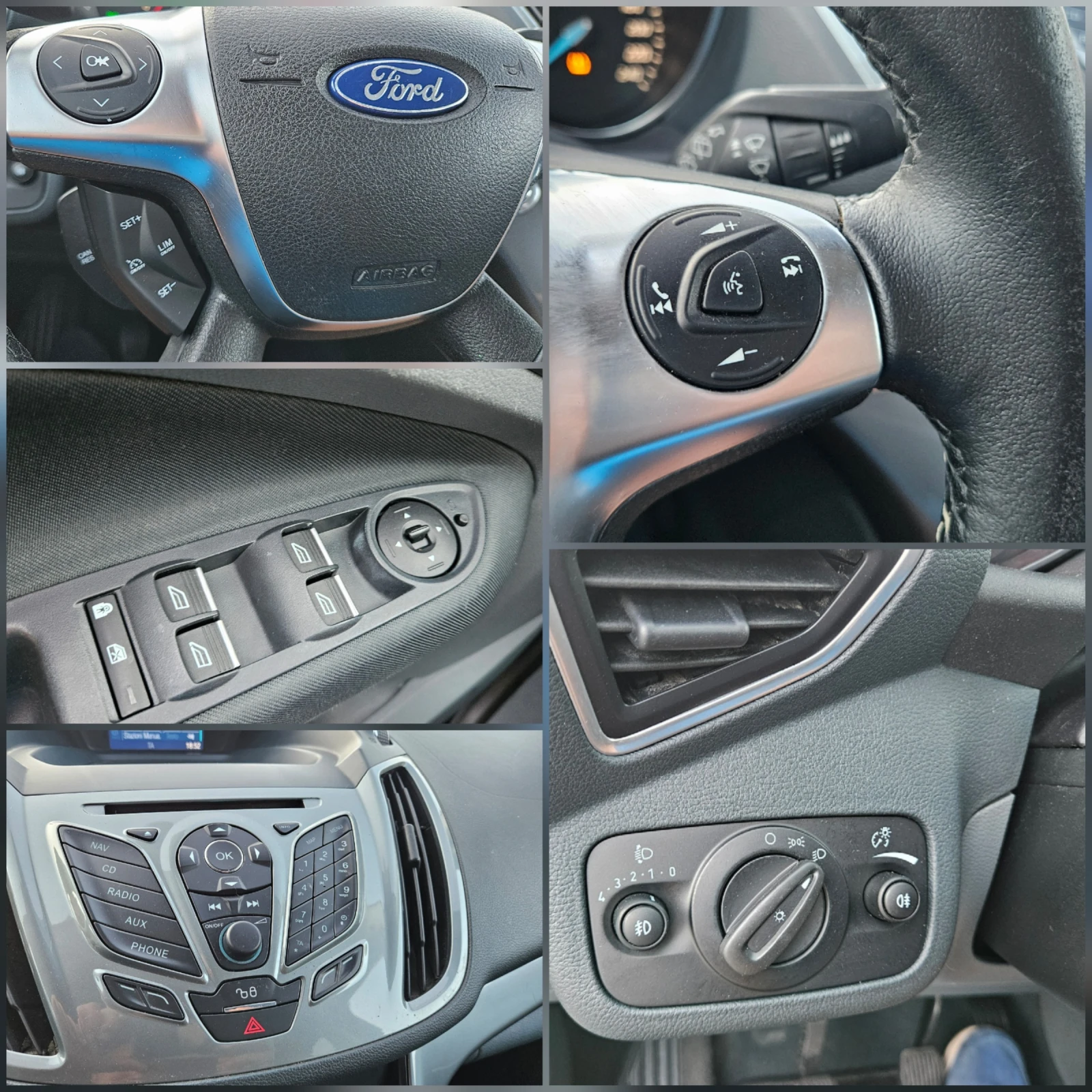 Ford C-max 1.6 Hdi TITANIUM/KLIMATRONIK6skorosti, снимка 14 - Автомобили и джипове - 55697613