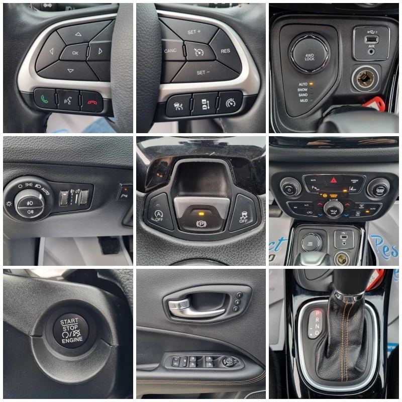 Jeep Compass LIMITED* 2020г. 4х4 2.0MJT-9ск. СЕРВИЗНА ИСТОРИЯ! , снимка 15 - Автомобили и джипове - 42923528