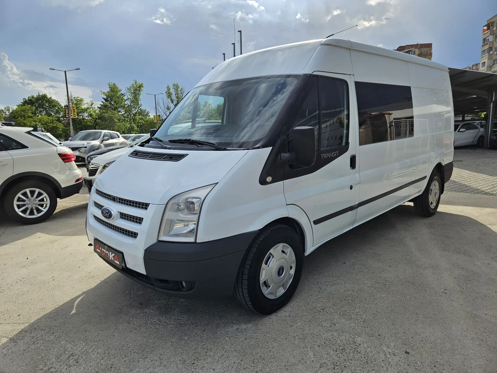 Ford Transit 2.2TDCI-140КС= 9МЕСТА= ТОВАРОПЪТНИЧЕСКИ= КЛИМАТИК= - изображение 6