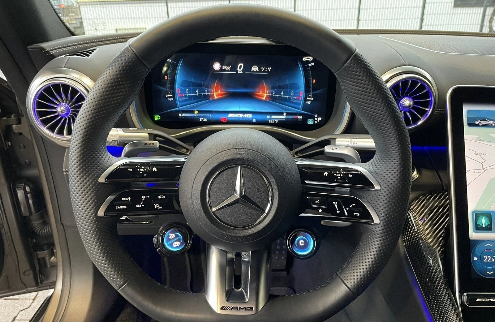 Mercedes-Benz SL 55 AMG 4Matic+ = Premium Plus= Ceramic Brakes Гаранция - изображение 10