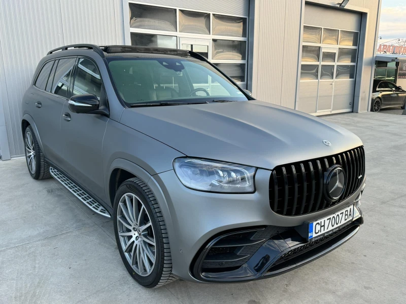 Mercedes-Benz GLS 400 d* 330ps* 4M* 7m* AMG 63-OPTIC* PANO* BURM* , снимка 7 - Автомобили и джипове - 48601690