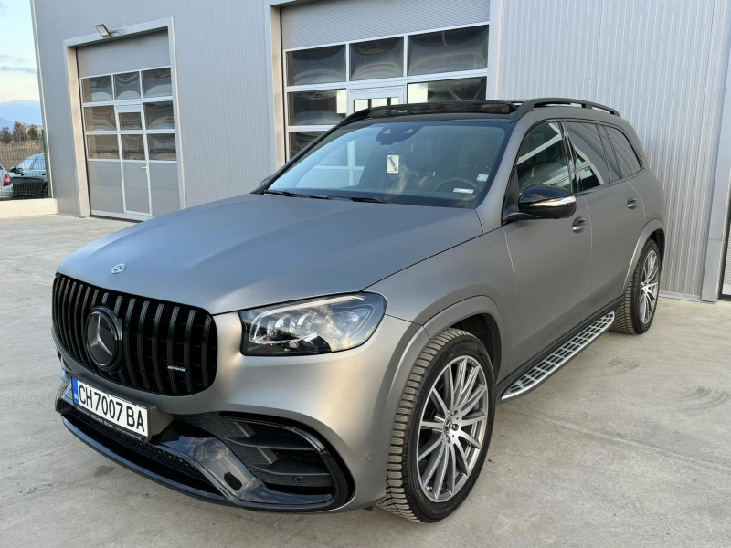 Mercedes-Benz GLS 400 d* 330ps* 4M* 7m* AMG 63-OPTIC* PANO* BURM* , снимка 1 - Автомобили и джипове - 48601690