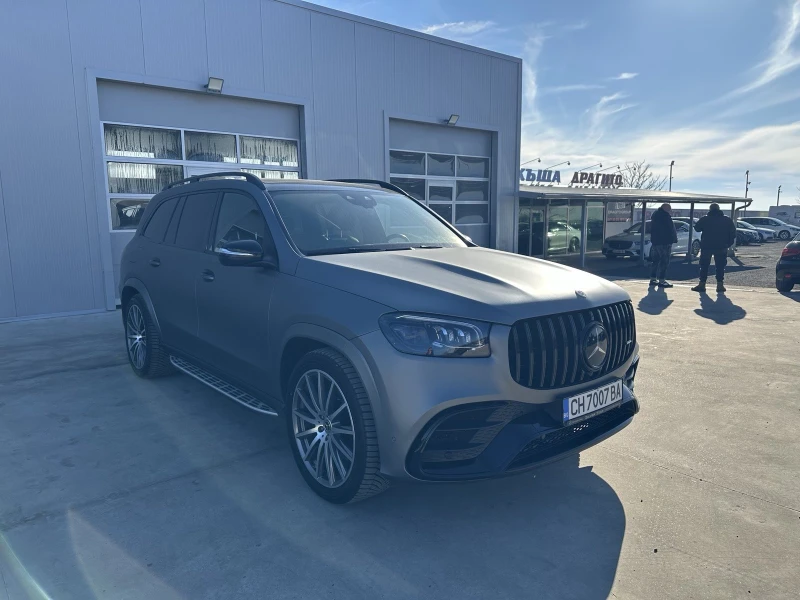 Mercedes-Benz GLS 400 d* 330ps* 4M* 7m* AMG 63-OPTIC* PANO* BURM* , снимка 3 - Автомобили и джипове - 48601690