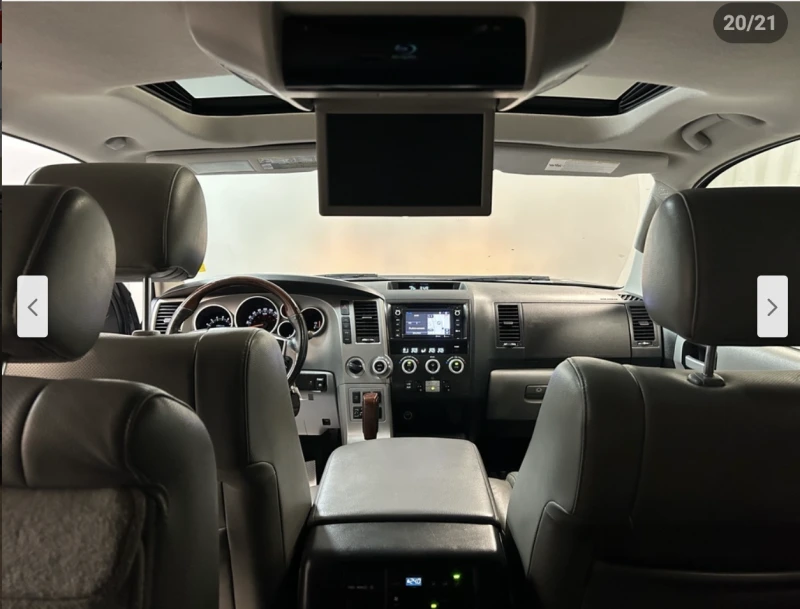 Toyota Sequoia PLATINUM* 5.7* V8* ЕДИН* СОБСТВЕНИК* АВТОПИЛОТ* КА, снимка 15 - Автомобили и джипове - 52936077