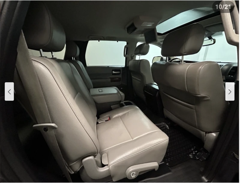 Toyota Sequoia PLATINUM* 5.7* V8* ЕДИН* СОБСТВЕНИК* АВТОПИЛОТ* КА, снимка 14 - Автомобили и джипове - 52936077