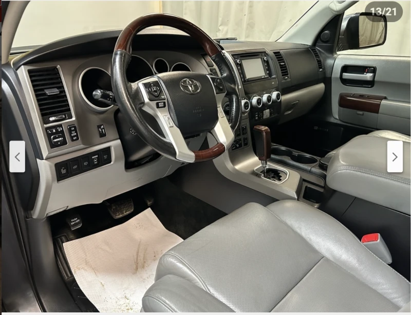 Toyota Sequoia PLATINUM* 5.7* V8* ЕДИН* СОБСТВЕНИК* АВТОПИЛОТ* КА, снимка 8 - Автомобили и джипове - 52936077
