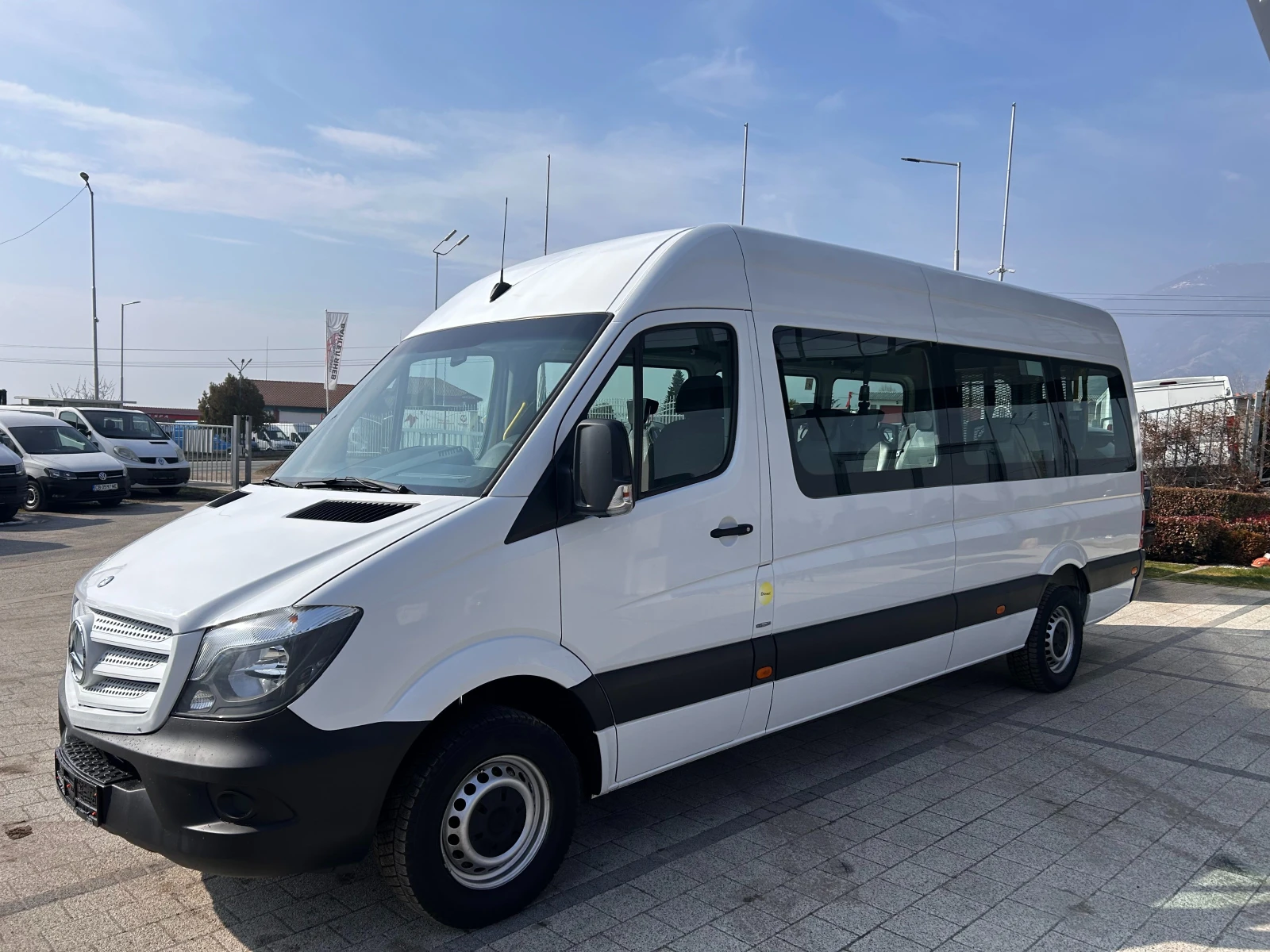 Mercedes-Benz Sprinter 313CDI Maxi 9-местен Euro 6 Рампа - изображение 3