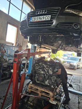 Audi A8 4.2tdi 351 k.с. СМЕНЕНИ ВЕРИГИ, снимка 17