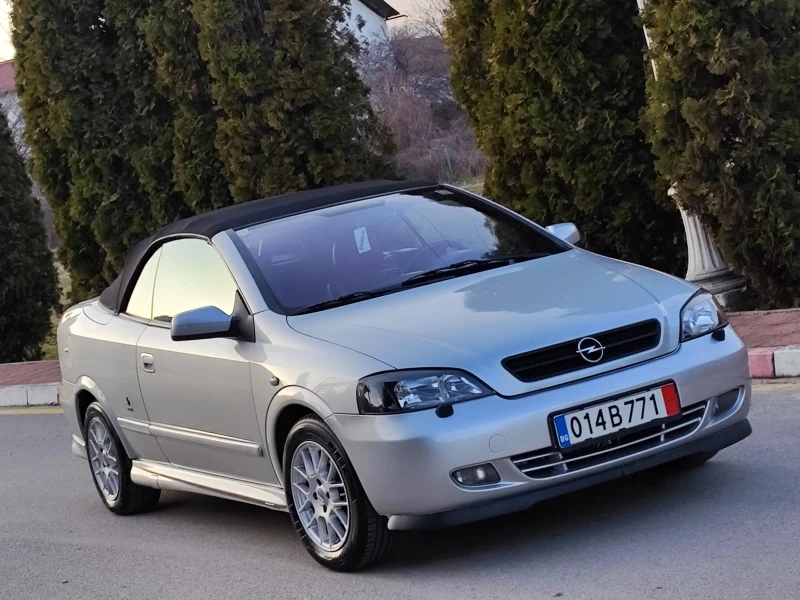 Opel Astra 1.6I 16V(101)* BERTONE* КАБРИОЛЕТ* НОВ ВНОС* , снимка 10 - Автомобили и джипове - 49087690