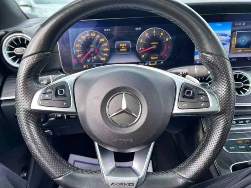 Mercedes-Benz E 400 AMG* ДИСТРОНИК* 360 CAM* ПАМЕТ* BURMESTER* ПАНОРАМ, снимка 9 - Автомобили и джипове - 52752356
