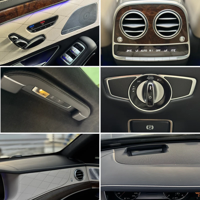 Mercedes-Benz S 500 - AMG 63 pack - Full - Pano - Burm - 4matic -, снимка 14 - Автомобили и джипове - 53091643