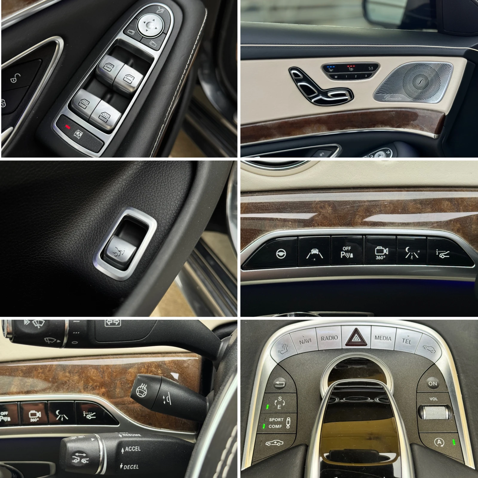 Mercedes-Benz S 500 - AMG 63 pack - Full - Pano - Burm - 4matic - | Mobile.bg � ����������� 12