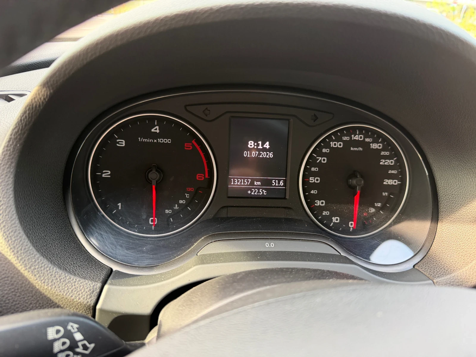 Audi A3 1.6 TDI 105 к.с. 132 000 км РЕАЛНИ, снимка 7 - Автомобили и джипове - 55136770
