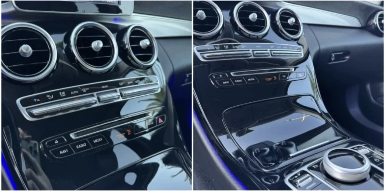 Mercedes-Benz C 220 d FULL AMG PACKAGE 7G TRONIC | НОВИ ГУМИ, снимка 12 - Автомобили и джипове - 56071274