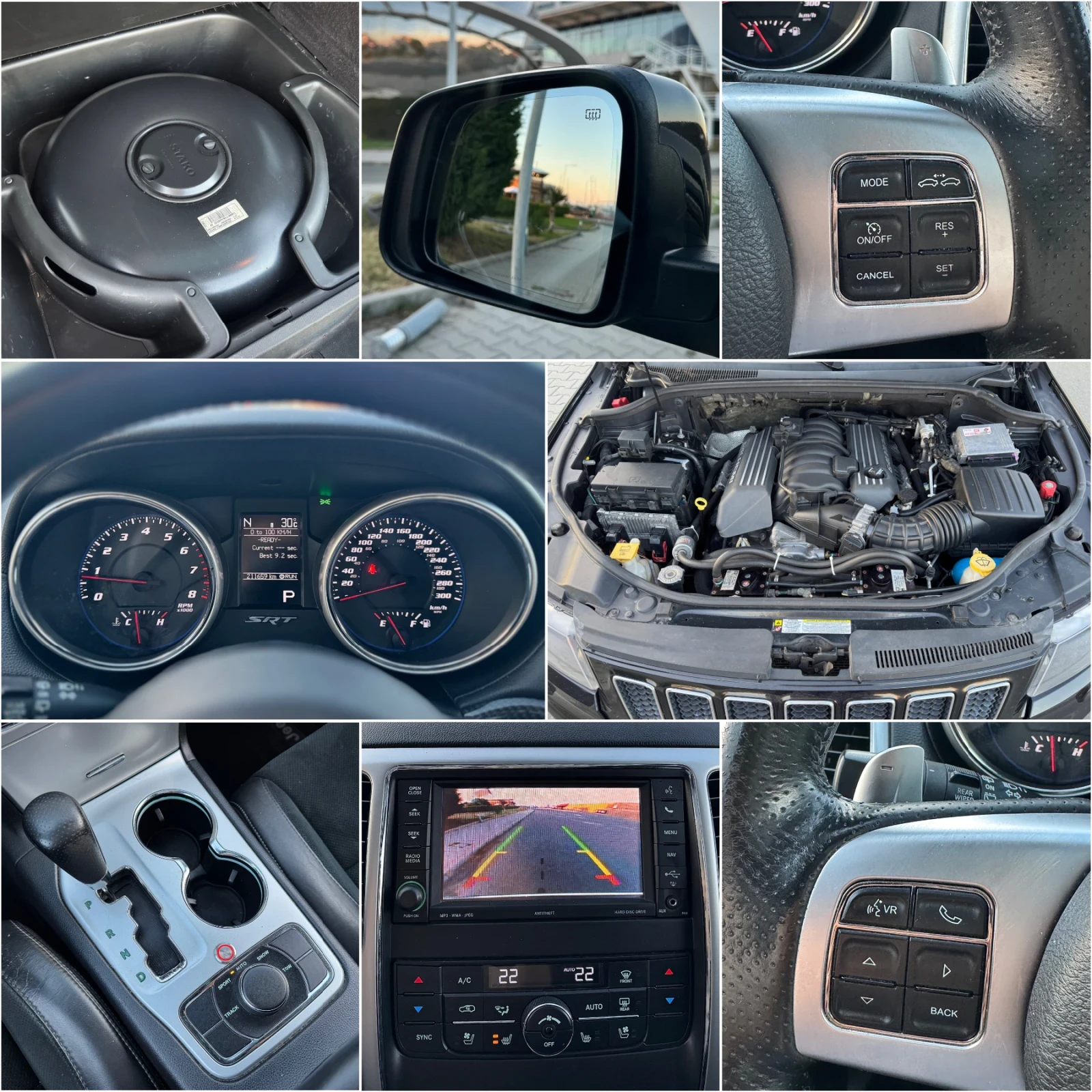 Jeep Grand cherokee 6.4L HEMI SRT FULL CARBON LPG BRC DISTRONIC - изображение 9
