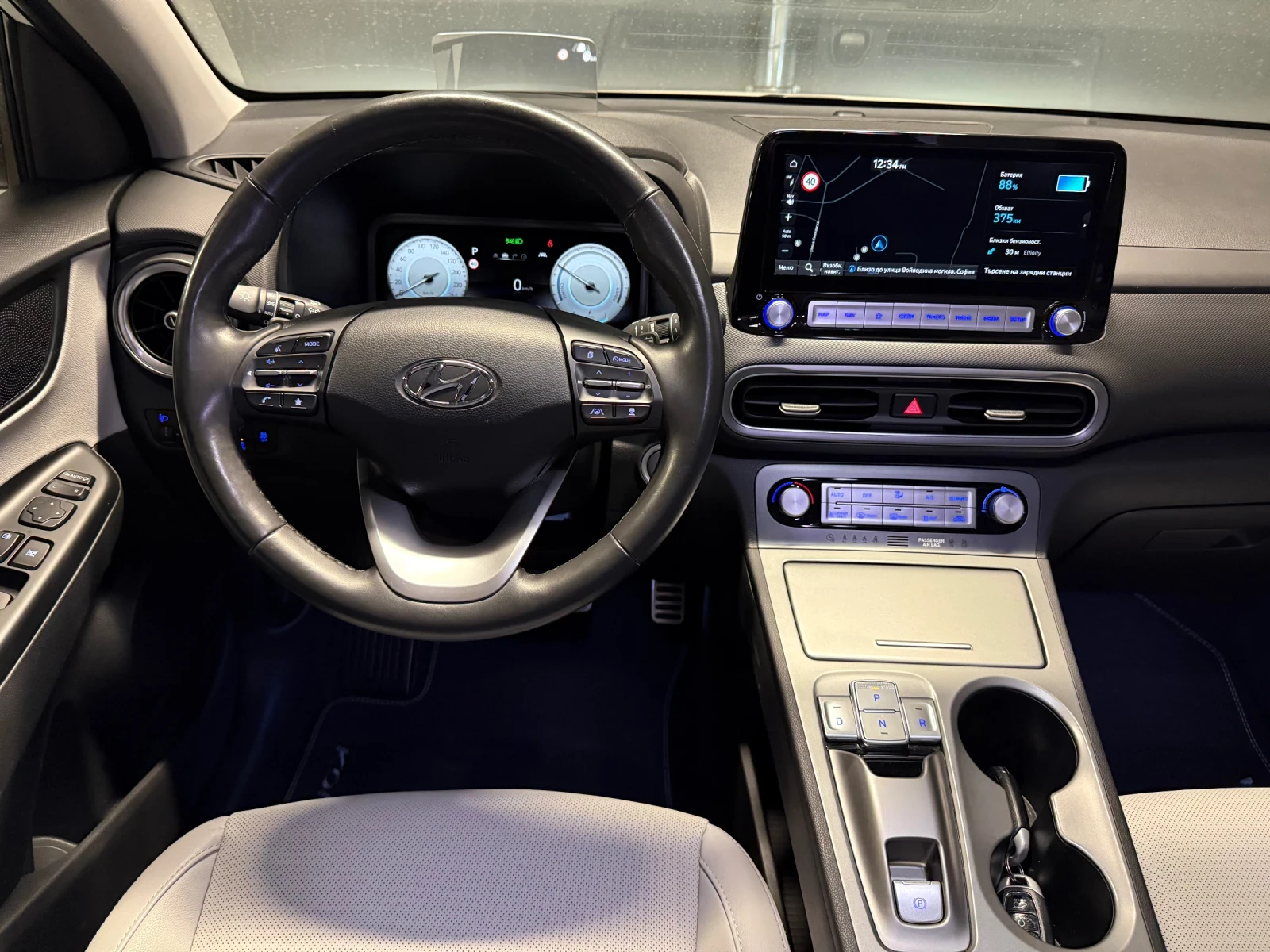 Hyundai Kona 64 KWh PRIME 204 hp Camera Facelift* / HUD /, снимка 11 - Автомобили и джипове - 53988371