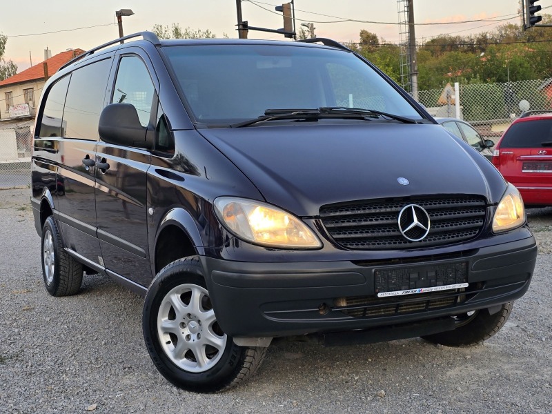 Mercedes-Benz Vito 115 CDI 4Х4 АВТОМАТ / БИЗНЕС ВАН / ДЪЛГА БАЗА, снимка 2 - Бусове и автобуси - 46558632