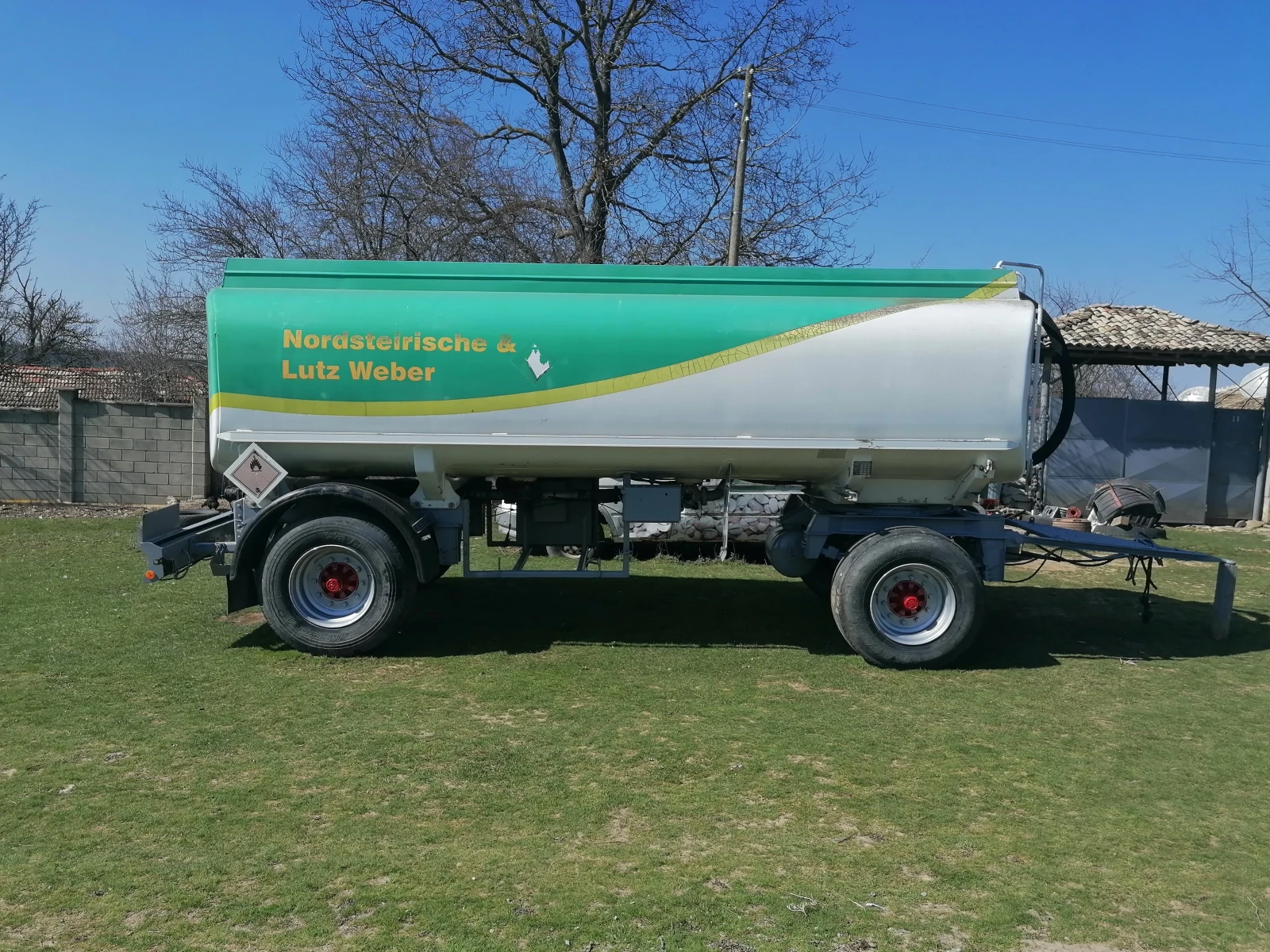 За трактор Други cisterna