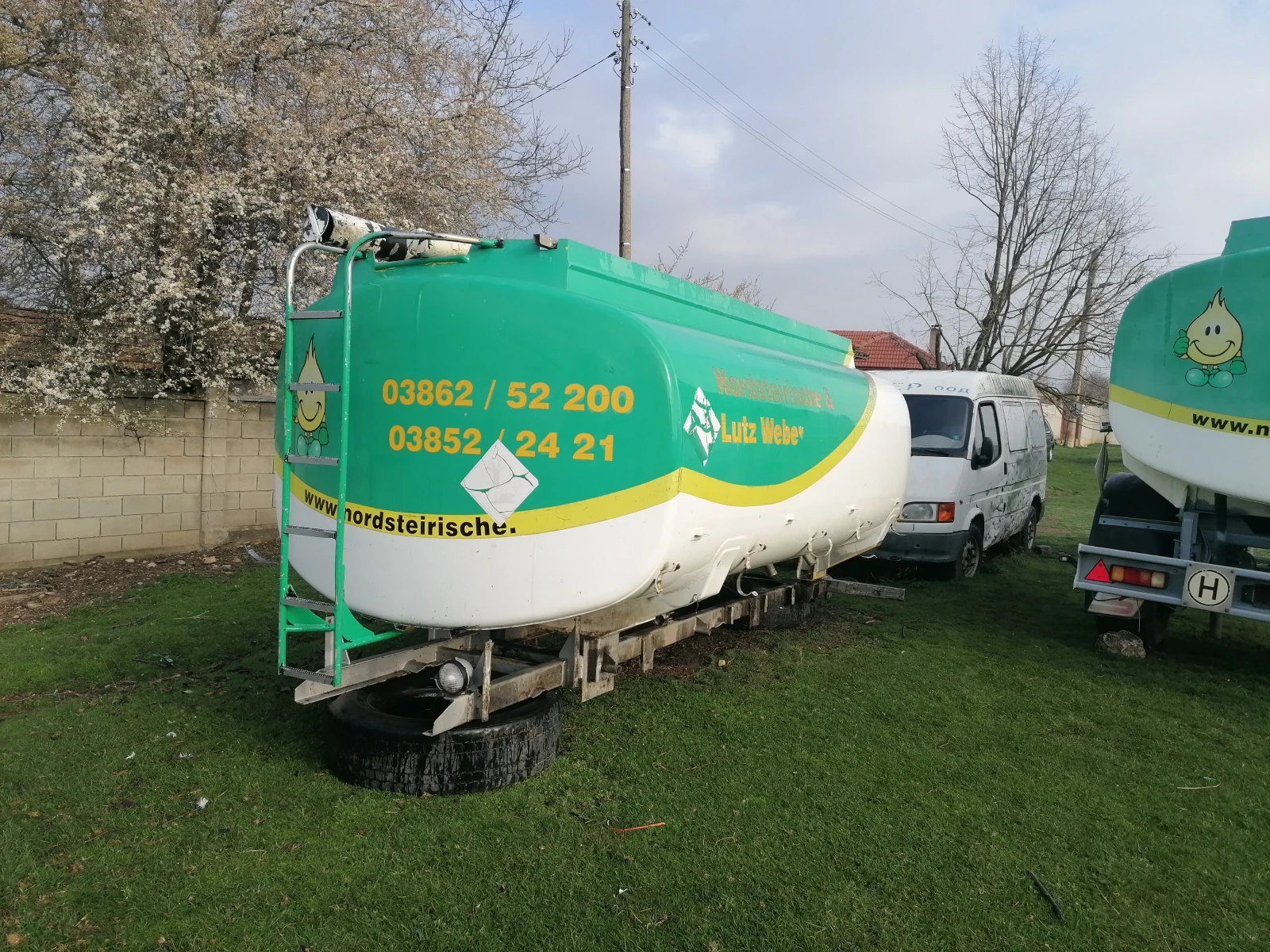 За трактор Други cisterna, снимка 3 - Ремаркета - 53837103