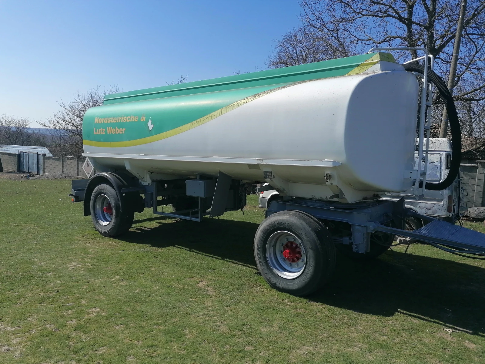 За трактор Други cisterna, снимка 3 - Ремаркета - 53837103